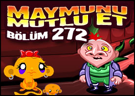 Maymunu Mutlu Et Bölüm 272 - Bu sefer kırmızı binalara gidip bilmeceleri çözerek minik maymunumuzu mutlu ediyoruz