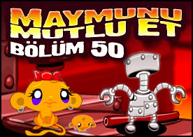 Maymunu Mutlu Et Bölüm 50 - Bu sefer uzay istasyonuna gidip bilmeceleri çözerek minik maymunumuzu mutlu ediyoruz