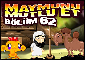 Maymunu Mutlu Et Bölüm 62 - Bu sefer gizemli piramitin olduğu yere gidip bilmeceleri çözerek minik maymunumuzu mutlu ediyoruz