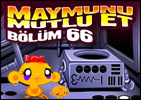 Maymunu Mutlu Et Bölüm 66 - Bu sefer gizemli makinelerin olduğu yere gidip bilmeceleri çözerek minik maymunumuzu mutlu ediyoruz