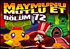 Maymunu Mutlu Et Bölüm 72 - Bu sefer fantastik diyara gidip bilmeceleri çözerek minik maymunumuzu mutlu ediyoruz