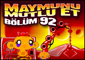 Maymunu Mutlu Et Bölüm 92 - Bu sefer kızıl bölgeye  gidip bilmeceleri çözerek minik maymunumuzu mutlu ediyoruz