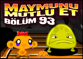 Maymunu Mutlu Et Bölüm 93 - Bu sefer gizemli geçide gidip bilmeceleri çözerek minik maymunumuzu mutlu ediyoruz