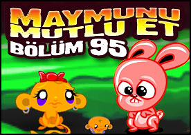 Maymunu Mutlu Et Bölüm 95 - Bu sefer renkli ormana gidip bilmeceleri çözerek minik maymunumuzu mutlu ediyoruz