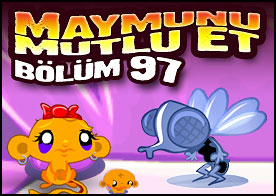 Maymunu Mutlu Et Bölüm 97 - Bu sefer gizemli sığınağa gidip bilmeceleri çözerek minik maymunumuzu mutlu ediyoruz