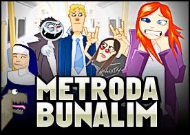 Metroda Bunalım - Metroda bunalan kadına yolcuları kaçırmasında yardımcı ol