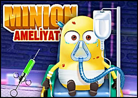 Minik minion muz yutmuş ve ameliyat olması gerekiyor ameliyatı başarıyla tamamla