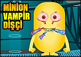 Vampire dönüşmüş minionun önce dişlerini tedavi edin sonra sihirli iksir hazırlayıp iyileştirin