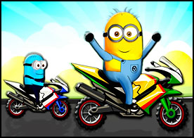 Favori minionunu seç motor yarışlarının galibi ol