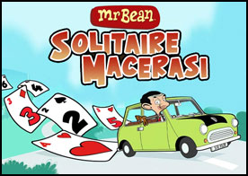 Mr. Bean ile süper eğlenceli bir solitaire kart oyunu macerası sizi bekliyor