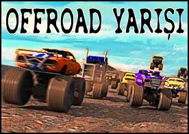 Offroad Yarışı - 4x4 aracınla zorlu parkurları birinci olarak tamamla