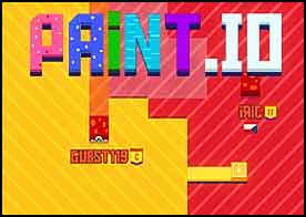 Paint.io - Online rakiplere karşı kendi alanını boya gittikçe büyü tüm oyun alanını doldur