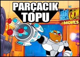 Parçacık Topu - Teen Titans Go evreninde zorlu bir görev sizi bekliyor güçlü parçacık topunu kontrol ederek dönüşmüş kahramanları avla