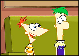 Phineas ve Ferb uzaylılarla iletişime geçmek için uzun bir kule kurmak istiyor onlara yardımcı olun