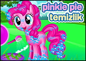 Pinkie Pie Temizlik - Sevimli kahramanımız Pinkie Pie bahçede oynarken üstünü kirletmiş ve yaralanmış onu bir güzel temizleyip sonra da yaralarını tedavi edin