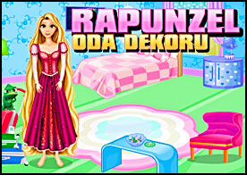 Rapunzel kaldığı otel odasını istediği gibi dekor etmek istiyor ona en uygun eşyaları yerleştirmesinde yardımcı olun