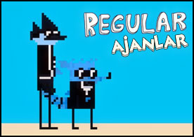 Regular Show'un 2 ajanı çalınan yumurtaları toplamak için birlikte hareket ederler