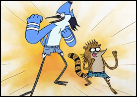 Mordecai ve Rigby kaçırılan Matgareti kurtarmak için Night Owlun müzesine gider