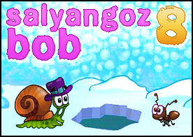 Salyangoz Bob 8 - Buzun üstünde balık tutarken buz kırılır ve Salyangoz Bob'u alıp götürür