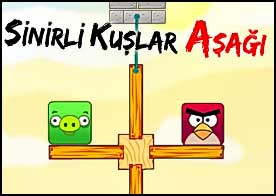 Angry Birds + Fruit Ninja bu ikisinin karışımı eğlenceli bir oyun