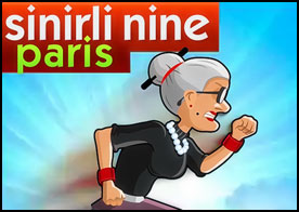 Sinirli ninemiz angry gran bu sefer Paris'in renkli sokaklarında koşuşturmaya devam ediyor