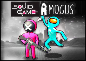 Squid Game temalı bu oyunda Amogus sahtekarı olarak tüm oyun kurucuları öldür