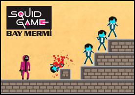 Squid Game karakterleriyle hazırlanmış bir hedef vurma oyunu sizi bekliyor