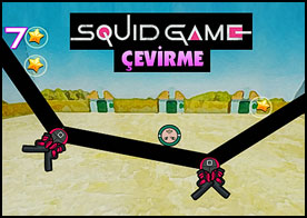 Squid Game oyuncusu olarak bu sefer döner bir platformun üstünde düşüp ölmeden yarışmayı tamamlamalısın