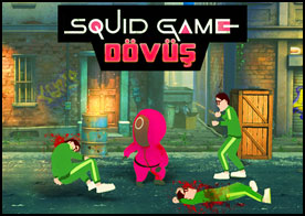 Oyunlara katılmak istemeyen Squid Game oyuncuları ile dövüşüp onları ikna edin