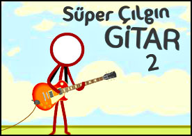 Süper Çılgın Gitar 2 - Gitarını seç ve bir rock star olarak müzik yeteneğini sergile