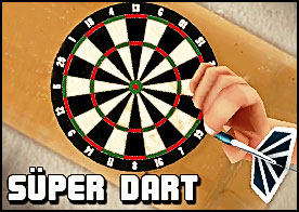 Süper Dart 3D - Gerçekçi 3D grafiklere sahip tek maç ya da turnuvalara katılabileceğiniz süper bir dart oyunu sizi bekliyor