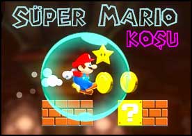 Süper Mario ve arkadaşlarıyla mantarlar ve sihirli yıldızların dünyasında heyecan dolu bir yarışa katılın