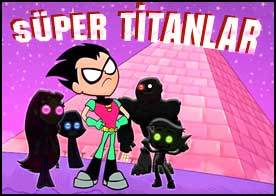 Favori Teen Super Titans Go Adventure karakterini seç kayıp altınları topla