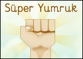 Süper Yumruk - Süper yumruğun gücünü kullan vura vura tüm taşları aşağı düşür