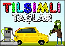 Tılsımlı Taşlar - Sıradışı bu oyunda arabamızın benzini doluncaya kadar aşağıdaki tılsımlı taşları kullanarak gelenleri öldürüyoruz