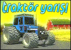 4 farklı çiftlik yolunda 4 farklı traktör ile yarışın