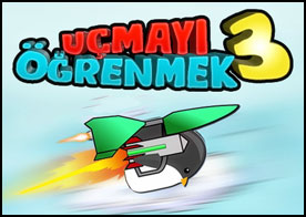 Meşhur penguenimiz 3. kez karşımızda ve bu sefer kesin olarak uçmayı kafaya koymuş