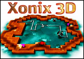 Xonix 3D - Klasik xonix oyununun 3 boyutlu versiyonu