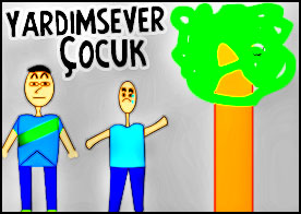 Yardimsever Çocuk Cevdet'e yardım edin ve oyunu bitirin