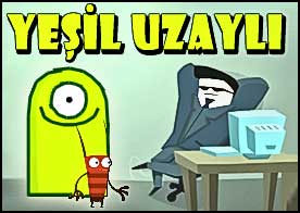 Ajanların eline düşen uzaylı yaratığın kaçmasına yardım et