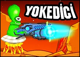 Yokedici - 9 özel silah ve 4 süper gücü kullanarak düşman robotları yok et