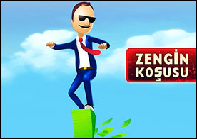 Zengin Koşusu - Tehlikelerle dolu zorlu parkurda tüm hızınla koşarak paraları topla