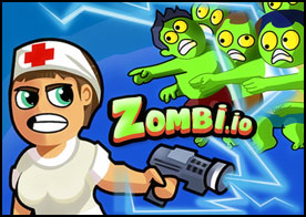 Zombi.io - Saldırgan zombileri ortadan kaldırarak zombi kıyametinde hayatta kalmaya çalışın