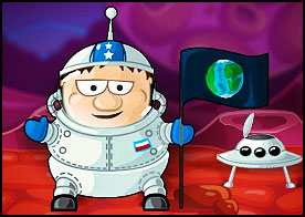 Keşif yapmak için Mars'a giden astronotumuz burada bir çukura düşer oradan kurtulup yeniden dünyaya dönmesi için ona yardım et