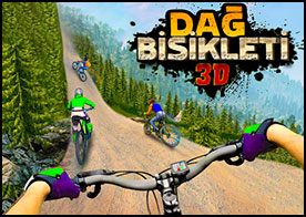 Engellerle dolu zorlu dağ yollarında olumsuz hava koşullarında pedalları hızla çevir ve hedefe ulaş - 19