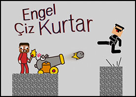 Zekice çizimler yaparak acemi çaylak kahramanımızı belalardan ve saldırılardan kurtar