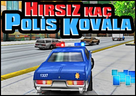 Kaçan hırsızların peşine düş arabalarını zorla kenara çek
