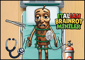 Italian Brainrot karakterleri içeren can sıkıntısına birebir bir sürü mini oyun sizi  bekliyor