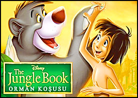 Mowgli’ye dostları panter Bagheera ve ayı Baloo'yı kurtarması için yardım et