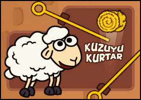 Doğru zamanda doğru pinleri çekerek zavallı kuzucukları kurtarın. Fare ile tıklayarak pinleri çekin - 6